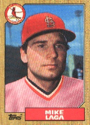 1987 Topps Baseball Cards      321     Mike Laga
